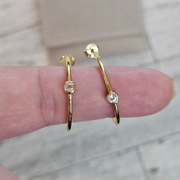 Marrin Costello x Rachel Zoe Collection Mystique Hoop Earrings - Picture 3 of 7